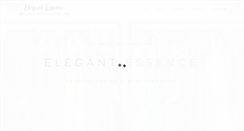 Desktop Screenshot of elegantessence.com